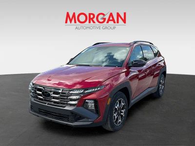 2026 Hyundai TUCSON — rear three-quarter view