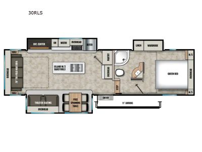 2027 Coachmen RV Chaparral Lite — front three-quarter view