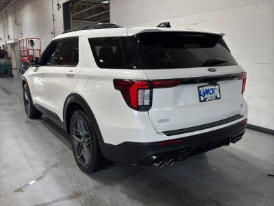2025 Ford Explorer — rear three-quarter view