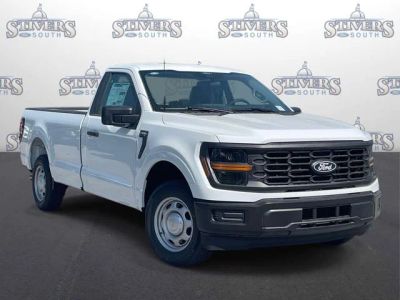 2026 Ford F-150 XL in White — front three-quarter view