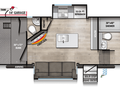 2026 Alliance RV Valor — photo 33 view