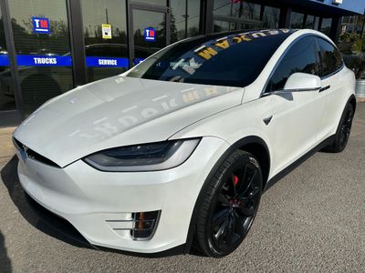 2020 Tesla Model X — side profile view