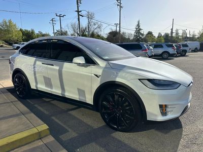 2020 Tesla Model X — interior view