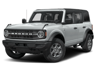 2026 Ford Bronco Big Bend in Gray — front three-quarter view