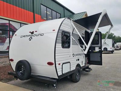 2027 Venture RV Campbound — rear three-quarter view