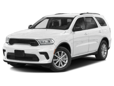 2026 Dodge Durango GT in White Knuckle Clearcoat — front three-quarter view