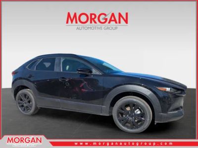 2026 Mazda CX-30 2.5 S Aire Edition in Jet Black Mica — front three-quarter view