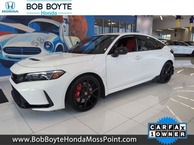 2024 Honda Civic Type R Base in White — front three-quarter view
