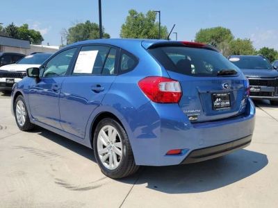 2016 Subaru Impreza — rear three-quarter view