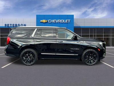 2022 GMC Yukon — rear three-quarter view