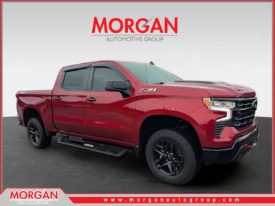 2024 Chevrolet Silverado 1500 LT Trail Boss in Red — front three-quarter view