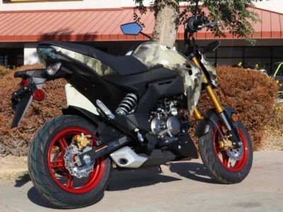 2025 Kawasaki Z125 PRO Cypher Camo Beige - Photo 5