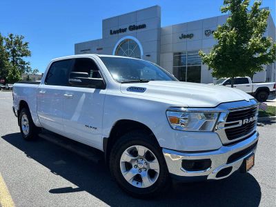 2021 RAM 1500 — interior view