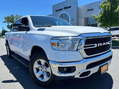 2021 RAM 1500 — rear three-quarter view