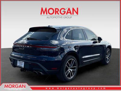 2022 Porsche Macan — rear three-quarter view