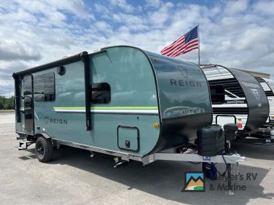 2026 Keystone RV Reign 19RK — front three-quarter view