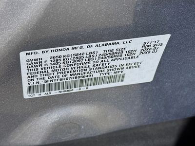 2017 Honda Pilot - Photo 38