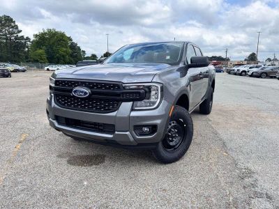 2026 Ford Ranger XL in Gray Metallic — front three-quarter view