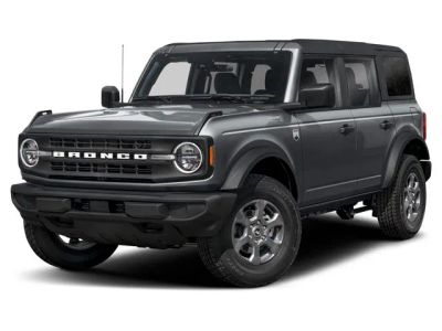 2026 Ford Bronco Big Bend in Avalanche — front three-quarter view