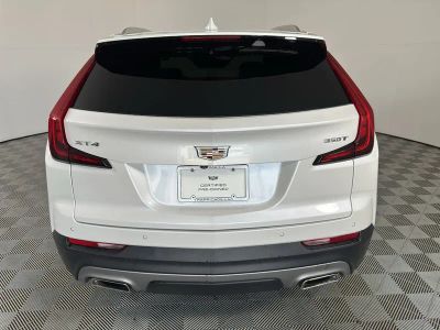 2022 Cadillac XT4 — rear three-quarter view