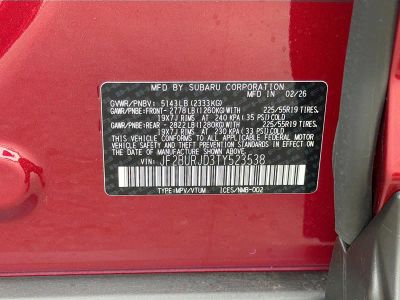 2026 Subaru Outback — photo 41 view