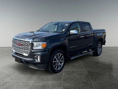2021 GMC Canyon — rear three-quarter view