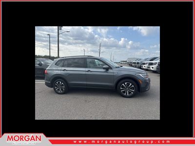 2023 Volkswagen Tiguan 2.0T S in Gray — front three-quarter view