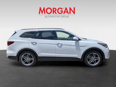 2018 Hyundai Santa Fe — rear three-quarter view