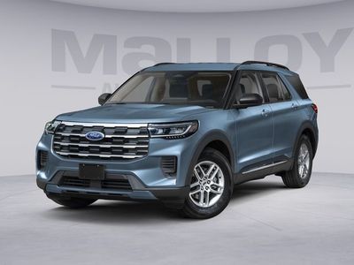 2026 Ford Explorer — rear three-quarter view