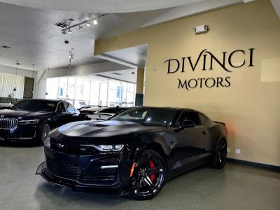 2024 Chevrolet Camaro in Black — front three-quarter view