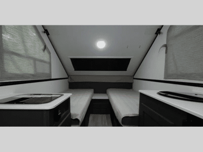 2026 Forest River RV Flagstaff Hard Side — rear three-quarter view