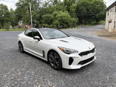 2019 Kia Stinger — rear three-quarter view
