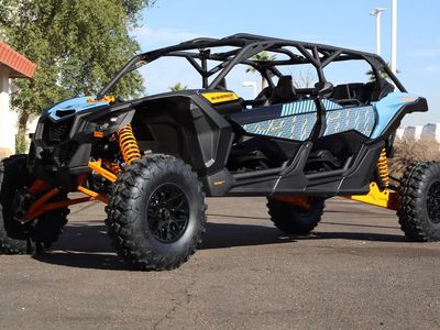 2026 Can-Am Maverick X3 MAX RS Turbo Scandi Blue & Orange Crush - Photo 1