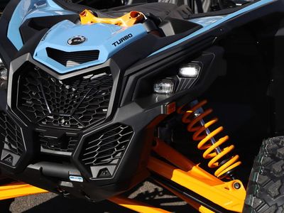 2026 Can-Am Maverick X3 MAX RS Turbo Scandi Blue & Orange Crush - Photo 9