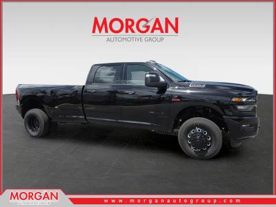 2026 Ram 3500 Big Horn in Black — front three-quarter view