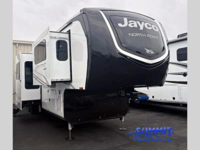2026 Jayco North Point 382FLRB — front three-quarter view