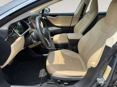 2013 Tesla Model S — side profile view