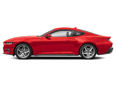 2025 Ford Mustang — rear three-quarter view
