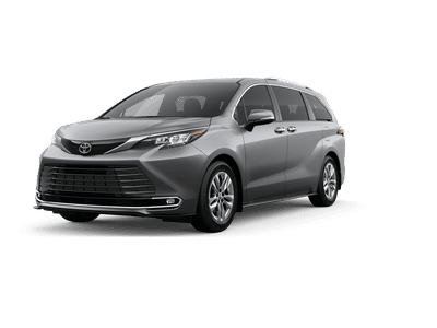 2026 Toyota Sienna Limited in Heavy Metal 1 — front three-quarter view
