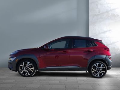 2023 Hyundai Kona — rear three-quarter view