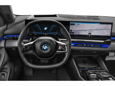 2026 BMW i5 — interior view