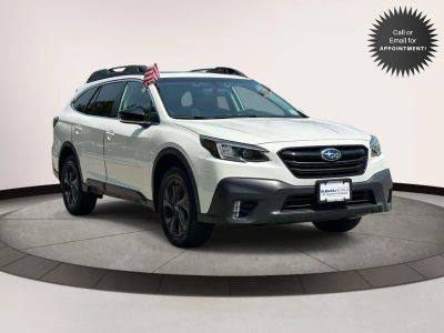 2022 Subaru Outback Onyx Edition XT CVT in White — front three-quarter view