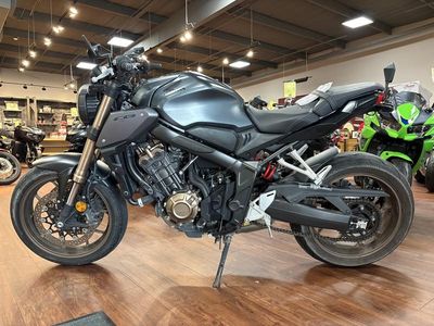 2023 Honda CB650R — engine compartment view