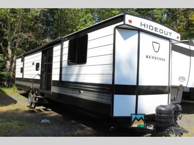 2026 Keystone RV Hideout 38BHT — front three-quarter view