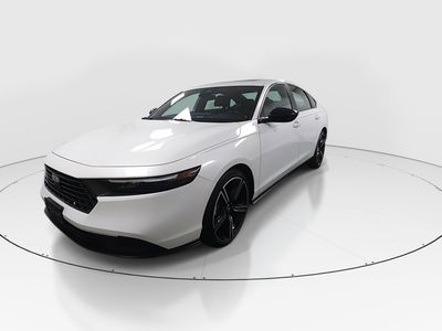 2023 Honda Accord Hybrid — rear three-quarter view