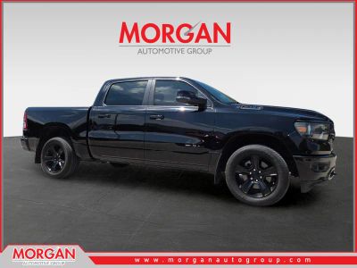 2023 Ram 1500 Big Horn/Lone Star in Black — front three-quarter view