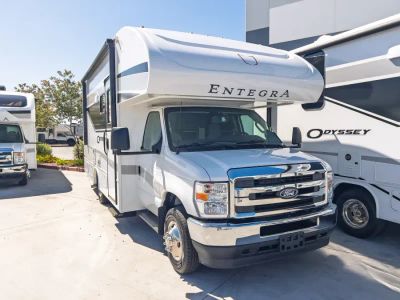 2027 Entegra ODYSSEY SE — front three-quarter view