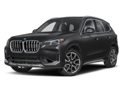 2026 BMW X1 xDrive28i in Jet Black — front three-quarter view