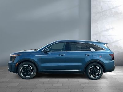 2026 Kia Sorento Hybrid — rear three-quarter view