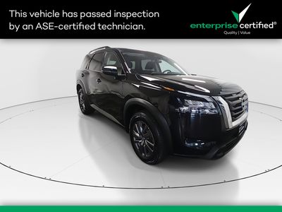2025 Nissan Pathfinder SV 4WD — front three-quarter view